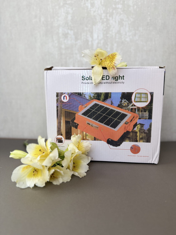 چراغ خورشیدی سولار 288 لامپ LED اورجینال ضدآب IP66